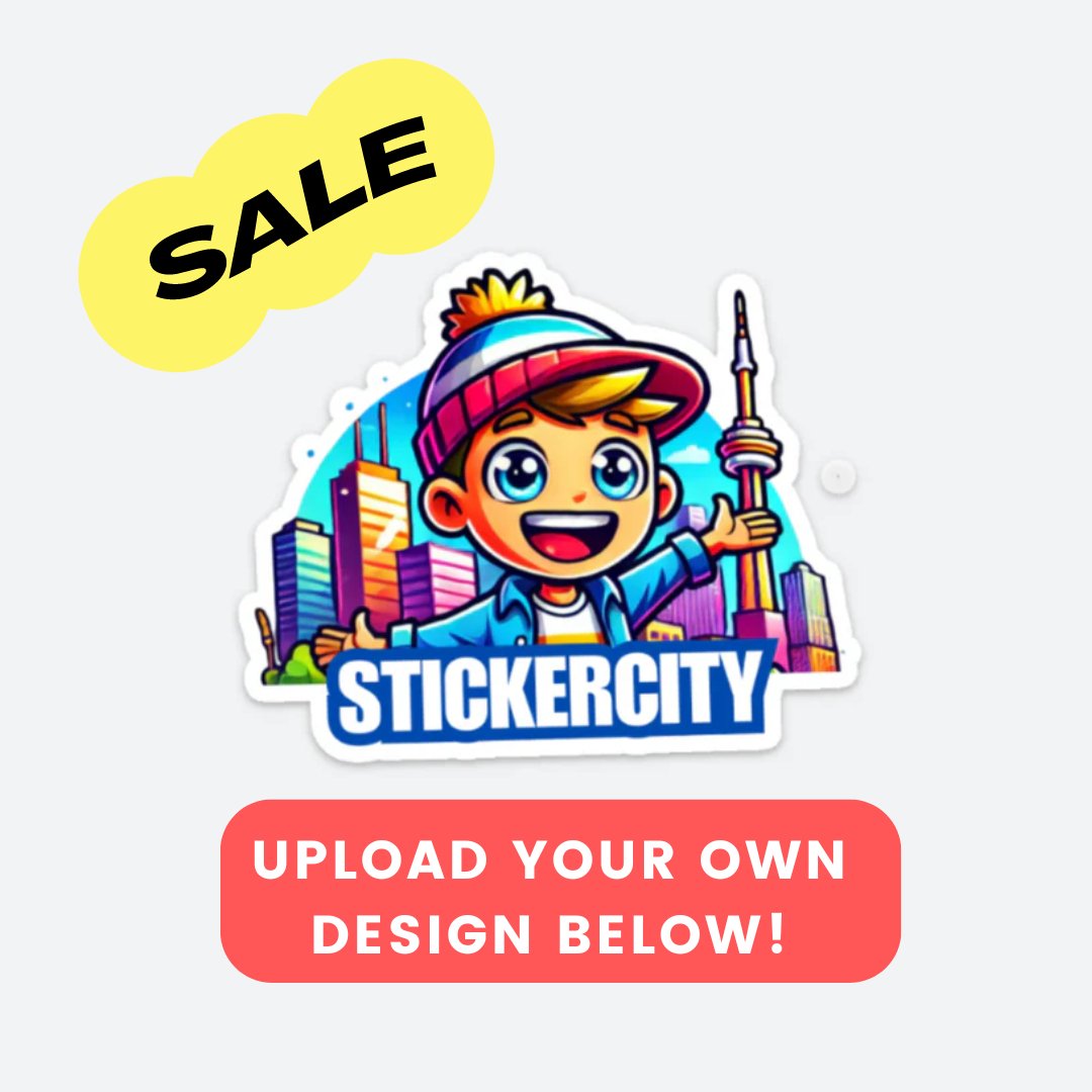 Die Cut Stickers - Sticker City