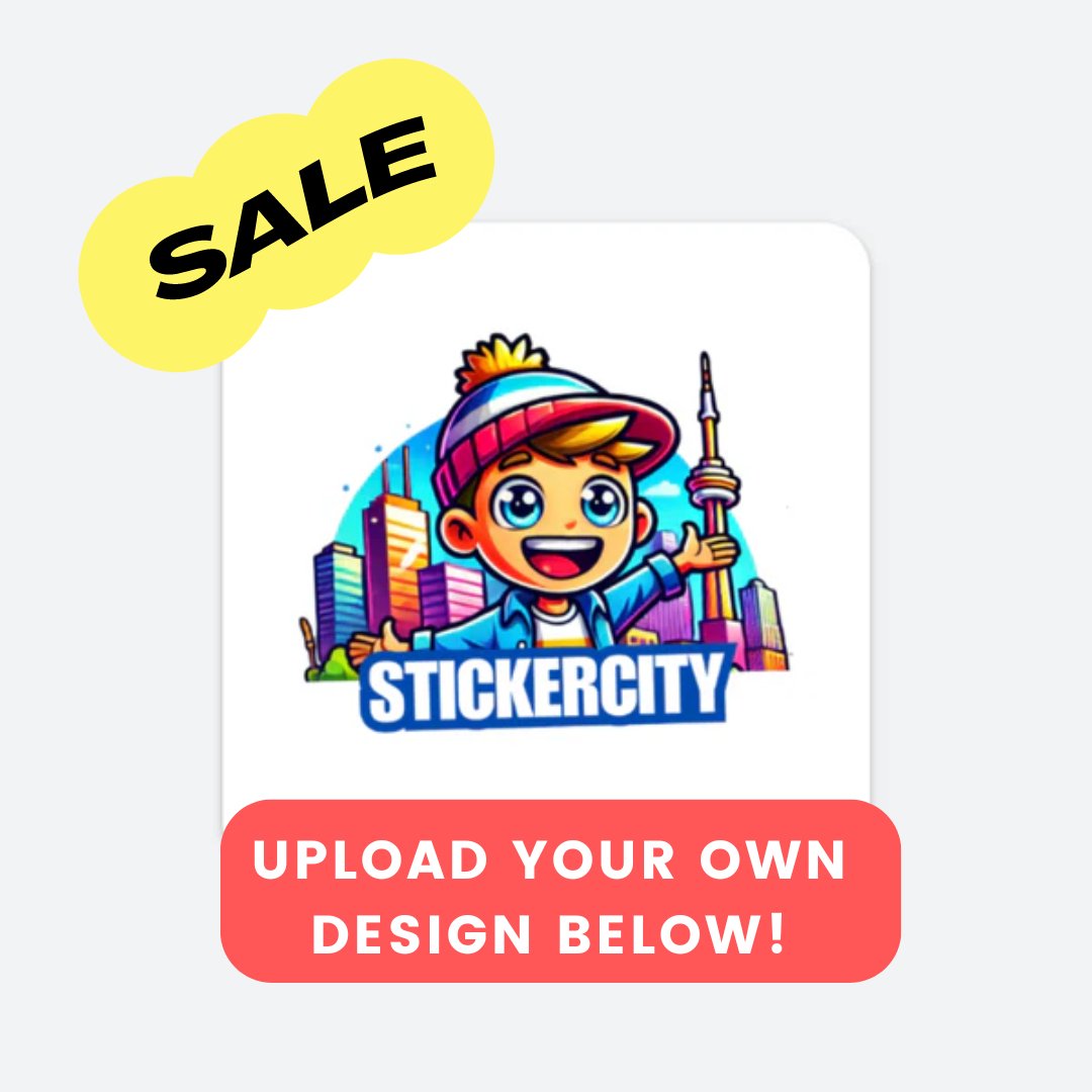 Rounded Corner Stickers - Sticker City